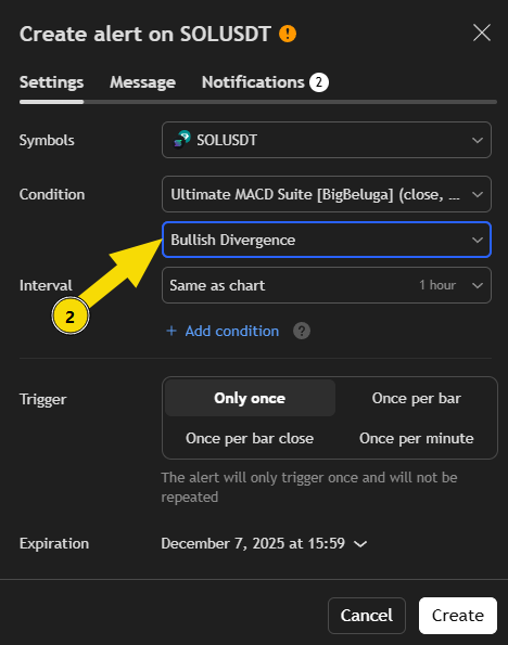 Condition Alerts documentation illustration