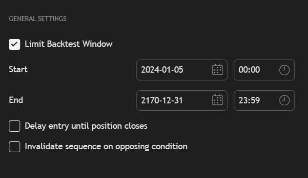 General Settings